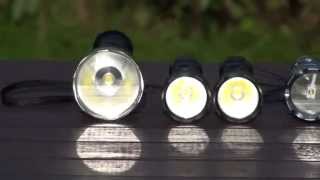 LED Flashlights Test part 13 Introduction Full HD [upl. by Zabrina]