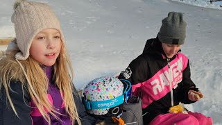 😍 En dag i backen ⛷️ och besök på tomtelandet 🎅🤶 VLOGG [upl. by Ardekan]