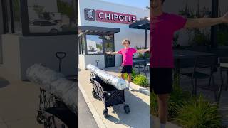 I Made The World’s Largest Chipotle Burrito 😱 [upl. by Chaille477]