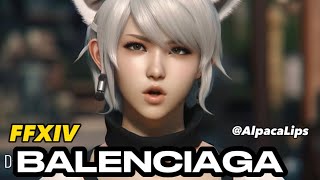 AI Final Fantasy 14 Balenciaga Meme [upl. by Hall]