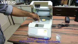 Karatmeter in India Gold Purity Testing XRF Machine  How to test Gold  Gold Tester [upl. by Zoes]