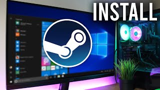 How To Download Steam On Windows 10 amp Mac  Install Steam [upl. by Niatirb]