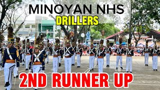 MINOYAN NATIONAL HIGH SCHOOL 1ST TINABUAY INVITATIONAL FANCY DRILL COMPETITION [upl. by Cailean]