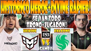 HEROIC VS FALCONS BO2GAME 2 K1 HECTOR SCOFIELD 4NALOG VS ATF SKITER CR1T ELITE LEAGUEESB [upl. by Fording]