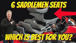 6 Saddlemen Seats for Your Harley Which is Best for You [upl. by Miltie]