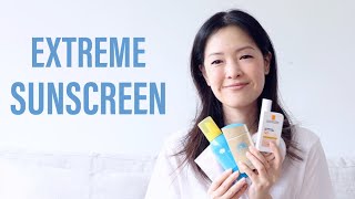 Fav Extreme Sunscreens  HighProtection  New UV filters  Most Resistant SPF [upl. by Hajidak990]