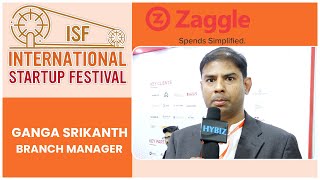 Zaggle  360 Degree Business Spend Management  International Startup Festival 2024 [upl. by Ayal]