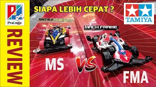 Balap Tamiya STB Pro Avante MK III vs Mach Frame  Siapa yang menang  tamiya mini4wd [upl. by Cioban]