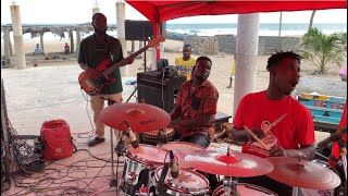 Superb Beach side groove 🔥Coastal band again The best of Agyemang Opambour Adadamu live music [upl. by Atiner]