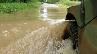 Humvee fording June 2019 [upl. by Mindy]