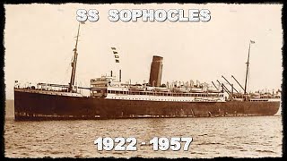 SS Sophocles  SS Tamaroa 1922  1957 [upl. by Eened]