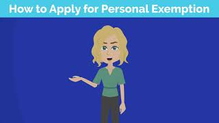 Educational Video Personal Exemptions [upl. by Esilram]