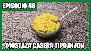 RECETA MOSTAZA TIPO DIJON CASERA FÁCIL ECONÓMICA RICA Y SIN SODIO [upl. by Pillow]