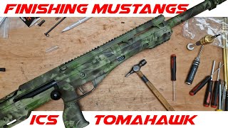 Finishing Kicking Mustangs ICS Tomahawk HPA Sniper [upl. by Ybrik]