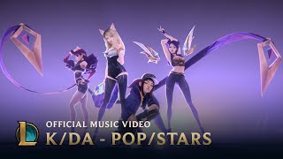 KDA  POPSTARS ft Madison Beer GIDLE Jaira Burns  Music Video  League of Legends [upl. by Adnuhsor]