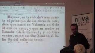 Conferència Miguel de Cervantes era el català Miquel Servent  Jordi Bilbeny [upl. by Ayifa]