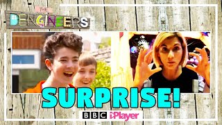 Doctor Whos Jodie Whittaker SURPRISES fan on The Dengineers  CBBC [upl. by Kurth]