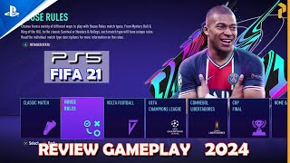 I PLAY FIFA 21 Gameplay in 2024  PS5  PS5 Record 1080 60FPS [upl. by Larrej738]