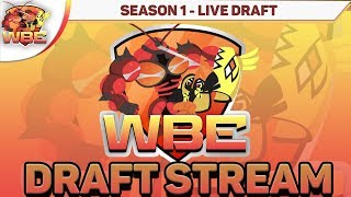 WORLD BATTLE ENTERTAINMENT FULL DRAFT STREAM Season 1 WBE Draft [upl. by Bergh]