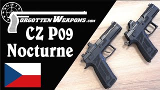 CZs New P09 Nocturne DASA Polymer Frame Now With Optics [upl. by Nesnej]