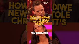 Thandie Newton steals Chris Pratts heart with this storytime thandienewton chrispratt love [upl. by Anetsirhc]