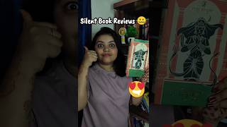 Silent Book Reviews  books shorts bookreview meghnaverma hindi [upl. by Annaili]