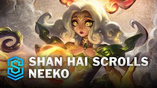 Shan Hai Scrolls Neeko 2023 Skin Spotlight  League of Legends [upl. by Nolrev546]