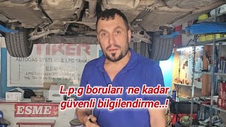 Lpg boruları ne kadar güvenli bilgilendirmeidrisusta keşfet viral car fyp [upl. by Ithnan560]