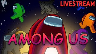 LIVE Playing Among Us with Viewers  Impostor Strategies amp Fun Gameplay by icarusbuthowhigh [upl. by Lewert]