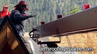 Donner Lake Reroof Truckee California [upl. by Vassar]