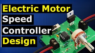 Motor speed controller tutorial  PWM how to build [upl. by Huda]