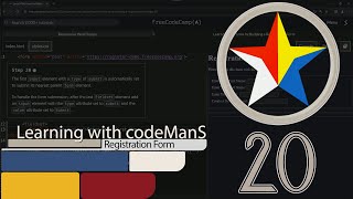Learn HTML Forms by Building a Registration Form  Step 20 [upl. by Hanafee]