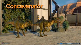 Released Concavenator  Jurassic World Evolution 2 [upl. by Aniad517]