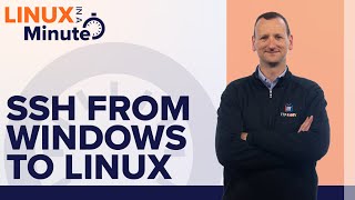 How to SSH from Windows to Linux  Linux in a Minute [upl. by Chisholm]