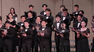 《A Chloris》 Reynaldo Hahn （1874 1947） Arr：Jonathan Wikeley 钢琴伴奏：焦敏琦 合唱：中央音乐学院音乐教育学院高年级合 [upl. by Berstine521]