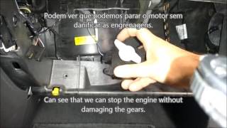 Actuator valeo 006972T Installation in Opel  Vauxhall Vectra 2006 [upl. by Anni]