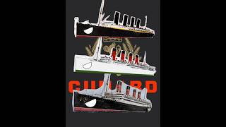 Cunard line 2024 vs cunard line 1915 [upl. by Marilyn]