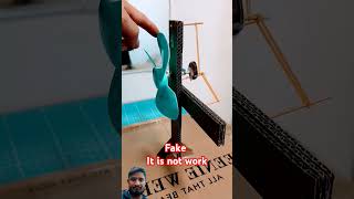 Fake method fan shortsfeed experiment dcmotor motor diy [upl. by Manny391]