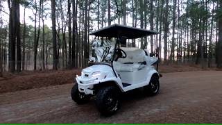 Club Car Onward Snow Storm Walk Around Cary Cart Company [upl. by Seravaj]