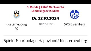 U14 LL Klosterneuburg  SPG Bisamberg [upl. by Nwad]