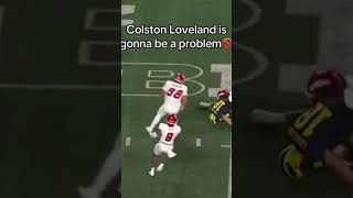 Colston Loveland is going to a beast this year sports shorts michiganfootball football edit ￼￼ [upl. by Nedra]