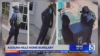 Safestealing burglars ransack Agoura Hills home [upl. by Lilly781]