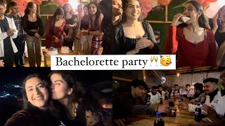 Chlo chlein Sona didi ki bachelorette party mein🥳🥂jammuwedding knuriya Sharma Ep1 wedding jk [upl. by Eehtomit71]