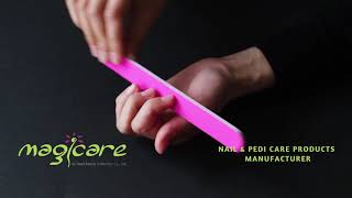 Magicare  Korean Nail  Pedi File amp Buffer Manufacturer [upl. by Imak]