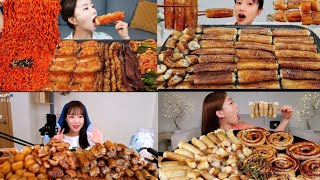 Juicy Daechang Mukbang Compilation Korean Satisfying Big Bites [upl. by Kcirtap]