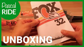 FOX 2019 29er SC Float 32  Kashima Coat  Suspension Fork  UNBOXING [upl. by Epps]