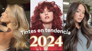 LAS TENDENCIAS DE COLOR 2024 🎀 CABELLO [upl. by Severin210]