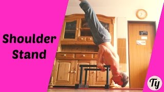 ShoulderStand Tutorial for Total Beginners [upl. by Mcculloch]