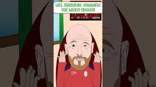 Leaked Ten Hag emergency meeting with INEOS shorts mufc europaleague premierleague animation [upl. by Zosi313]