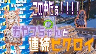 【フォートナイト】おやつちゃんとビクロイ取ってみた～連続ビクロイ～【Fortnite】【ゲーム】 [upl. by Custer]